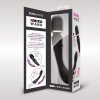 Bodywand Luxe 2 Way Wand Large Black - masażer ciała (czarny)